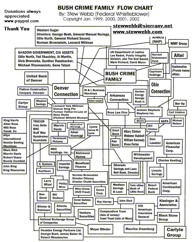 Bush Family Flow Chart